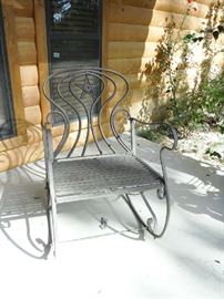 IRON PORCH ROCKER