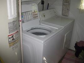 washer and dryer