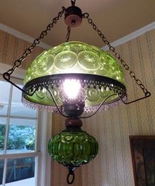 L. E. Smith "Moon & Stars" chandelier