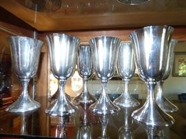MORE sterling goblets