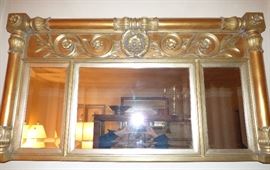 Fantastic triple beveled glass mirror