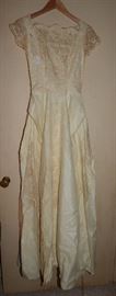 Vintage 60's vintage wedding dress