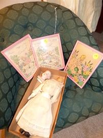 Antique Armand Marsielle doll needs some TLC & a good home