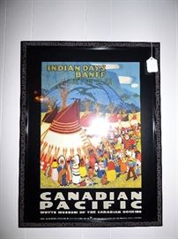 Vintage travel poster