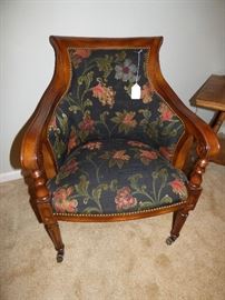 Mahogany ladies chair