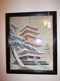 Japanese block print 