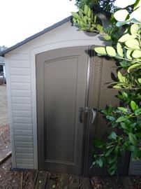 Outdoor shed