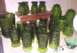 Whitehall Glasses and Pitcher.