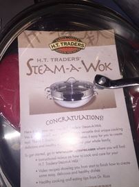 Complete Steam-A-Wok. Never opened.