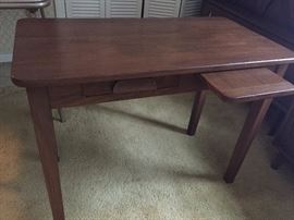 Oak Work Table.