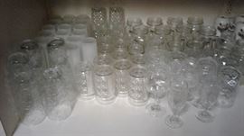 drinking glasses