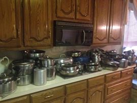 plenty of pots & pans
