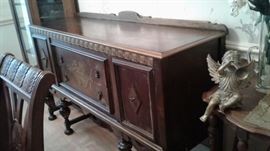 lovely wooden buffet 