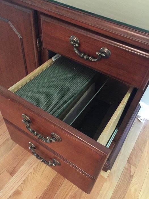 #10 Entry Cabinet All Wood with filing drawers on each side $150
 66.5Lx201/4Wx36T — at otey circle, Meridianville AL 256-656-989five to reserve an item.