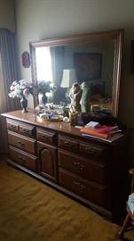 Long Dresser with mirror