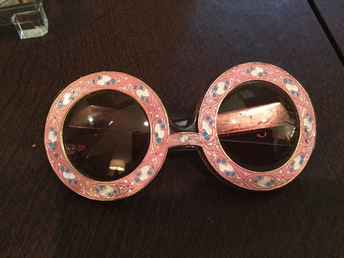 1960 Dior enamel sunglasses!  One of a kind!