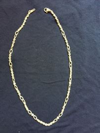 Judith Ripka gold & diamond necklace