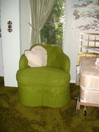 Small green chair
