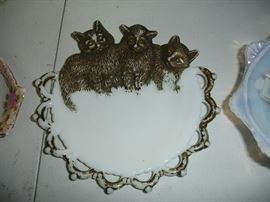 3 Kittens plate