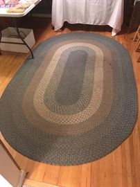 oval rag rug
