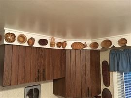 asst. vintage baskets