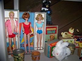 1960's Barbie, Ken and Midge
