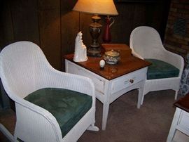 Vintage Wicker Chairs