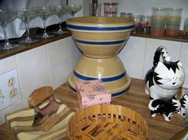 Vintage Pottery Mixing Bowls