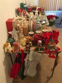 Holiday Decor  - Including floral, dishware, candles and ornaments