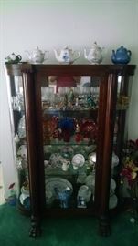 American oak claw foot cabinet $400 dollars