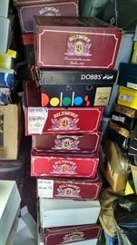 large lot of hats in boxes Biltmore dobbs and many others a bunch are new most of them were 100 new we want 20 to 25 each