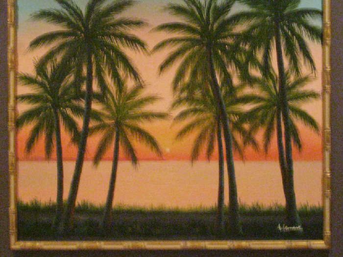 Tropical art work