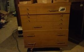 Blonde dresser all original