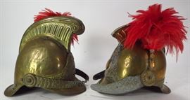 Brass Helmets, Military, Fireman, Dress Parade and others