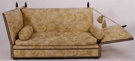 George Smith Upholstered Tiplady Knole Sofa, Bennison fabric