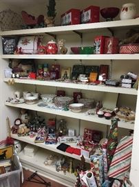 Christmas and other holiday decorations. 
