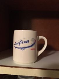 Vintage Goodyear Blimp Coffee Mug