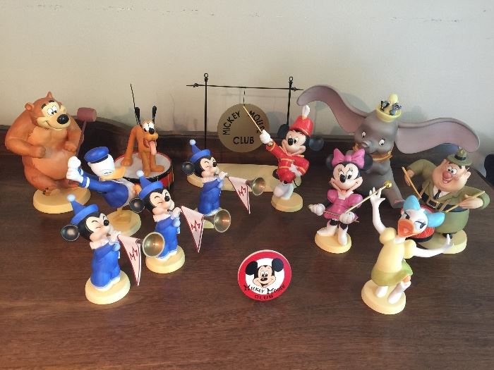 Mickey Mouse Club - from the Walt Disney Classic Collection.  All figurines are in perfect condition and come with COA's and original boxes.