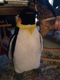 26" Emperor Penguin by Steiff (in need of a little repair and a good home)