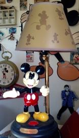Mickey Mouse Table Lamp with Voice & Animation