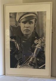 Marlon Brando as Terry Malloy in "On The Waterfront", framed print