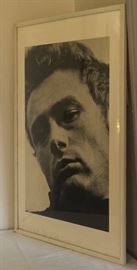 James Dean as Jim Stark in "Rebel Without A Cause", Framed Print