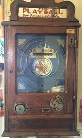 Vintage "Play Ball" Pinball Machine - For Amusement Only