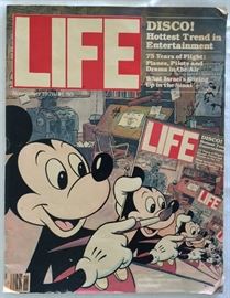Mickey on "Life" Magazine