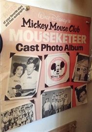 Mickey Mouse Club "Mouseketeer" Cast Photo Album