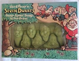 Vintage Snap-Apart Soap by Ben Rickert; Seven Dwarfs