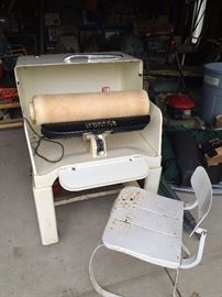 Ironrite open w/chair