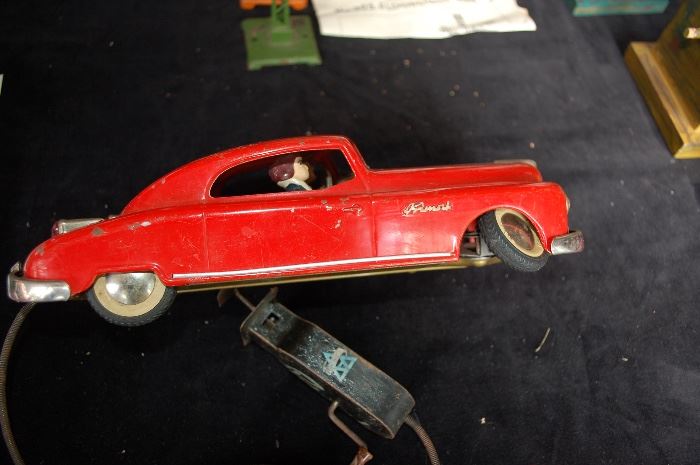 Remote operated Arnold Primat tinplate car made in US ZONE GERMANY, Circa 1950's