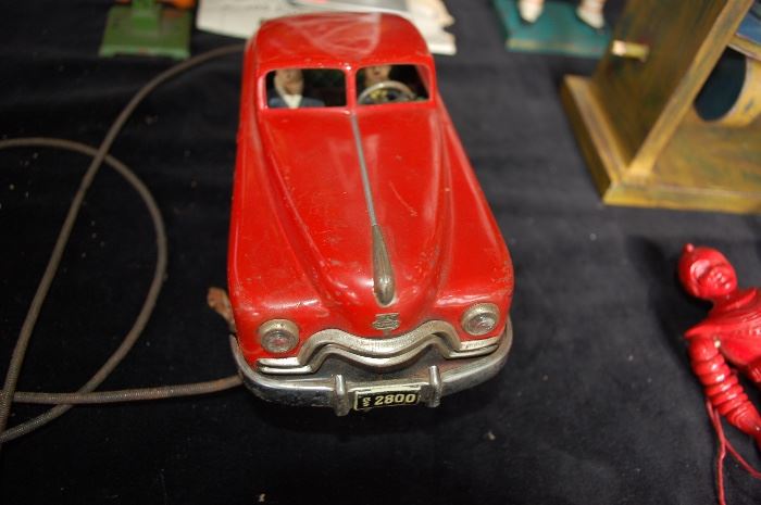 Remote operated Arnold Primat tinplate car made in US ZONE GERMANY, Circa 1950's