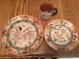 Roosters and more roosters